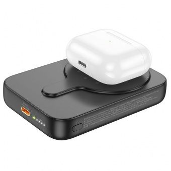 Внешний аккумулятор Hoco J117A  10000 mAh (PD20W,MagSafe) цвет: черный