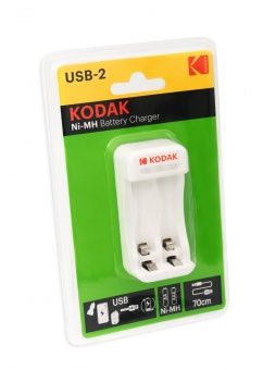 Зарядное устройство Kodak C8001B USB [2 аккумулятора AA,AAA]