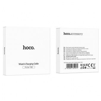 Зарядный кабель Hoco Y32 для смарт-часов цвет: Чёрный