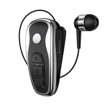 Bluetooth-гарнитура Hoco RT07 цвет: Чёрный (Bluetooth 5.0; 110мАч)