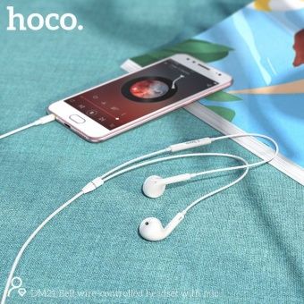 Наушники Hoco DM21 с микрофоном цвет: белый