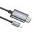 Адаптер Hoco UA27 кабель IP - HDMI (1080P,2 м) цвет: металлик