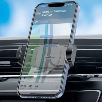 Автодержатель Hoco H14 в решетку цвет: Чёрный