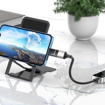 Адаптер Hoco UA17 IP - USB цвет: Чёрный