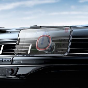 Автодержатель Borofone BH124 магнитный в воздуховод цвет: Чёрный