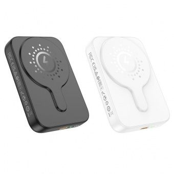 Внешний аккумулятор Hoco J117A  10000 mAh (PD20W,MagSafe) цвет: черный