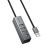 Адаптер Hoco HB1A  (USB -4 USB 2.0,1m)  цвет: металлик