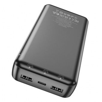 Внешний аккумулятор Hoco J100A 20000mAh цвет: Чёрный