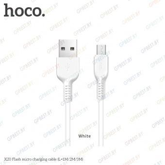 Дата-кабель Hoco X20 Flash MicroUSB (2.0 м)