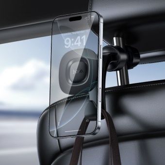 Автодержатель Hoco H99 магнитный на заднее сиденье цвет: черный       