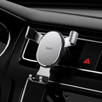 Автодержатель Hoco CA56 Plus в решетку цвет: Чёрный
