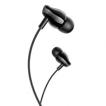 Наушники BOROFONE BM61 с микрофоном (1.2 м), цвет: Чёрный