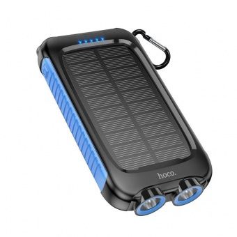 Внешний аккумулятор Hoco DB51 на солнечной батарее 8000mAh цвет:Чёрный