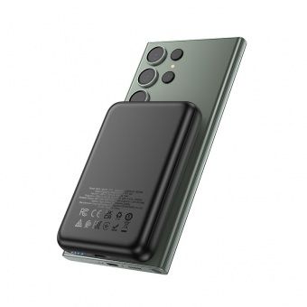 Внешний аккумулятор Hoco J141  10000 mAh (PD20W,MagSafe) цвет: черный
