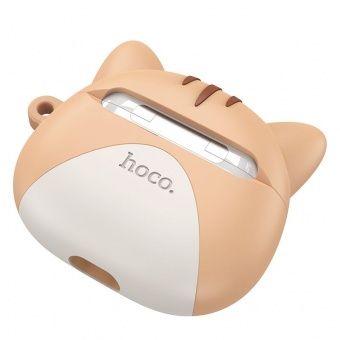 Беспроводные наушники Hoco EW46 TWS цвет: кошка цвета хаки