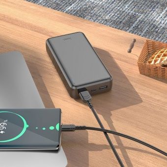 Внешний аккумулятор Hoco J100A 20000mAh цвет: Чёрный