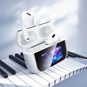Беспроводные наушники Hoco EW79 TWS (Touch screen+ ANC) цвет: белый