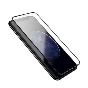 Cтекло защитное HOCO A12 для iP XS Max/11 Pro Max, цвет: Чёрный