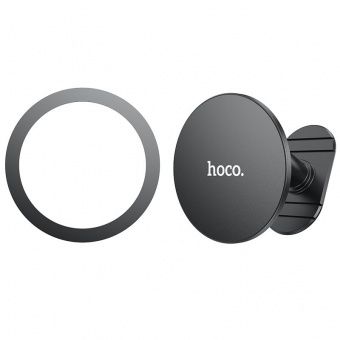 Автодержатель Hoco H13 магнитный,липучка цвет: Чёрный