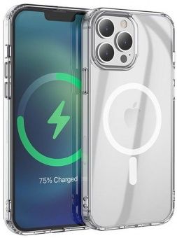 Чехол HOCO магнитный для iP 14 Pro Max цвет: прозрачный