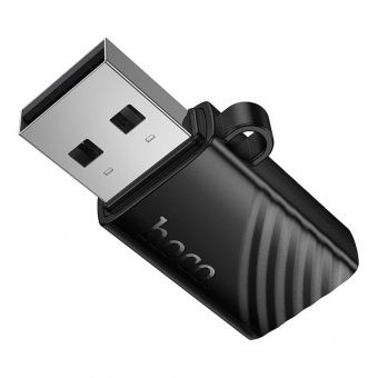 Картридер Hoco HB53 мини-размер (USB 2.0) цвет: чёрный