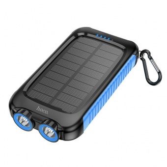 Внешний аккумулятор Hoco DB51 на солнечной батарее 8000mAh цвет:Чёрный