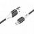 Дата-кабель Borofone BX79 Micro (силиконовый 1м., 2.4A), цвет: Чёрный