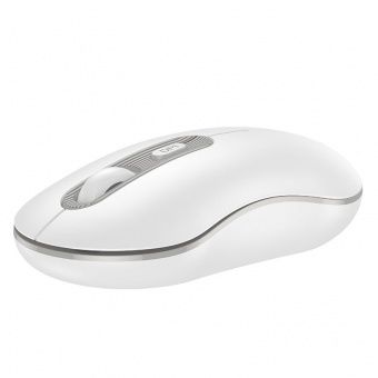 Мышь беспроводная Hoco GM21 (2,4G,1600dpi) цвет: бело-серый