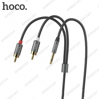 Акустический кабель Hoco UPA10 (1.5 м., 3.5 Jack(M) - 2xRCA(M))