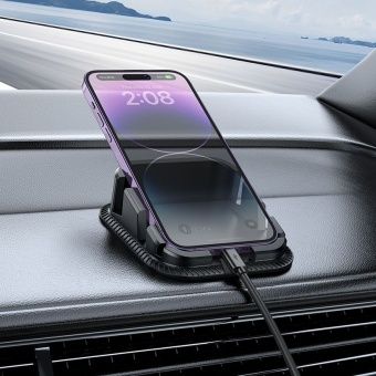 Автодержатель Hoco H39 на панель цвет: Чёрный