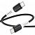 Дата-кабель Hoco X82 Type-C to Type-C (силиконовый 60W, 1 м) цвет: Чёрный