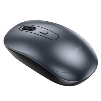 Мышь беспроводная бизнес-модель Borofone BG13 цвет:металлик