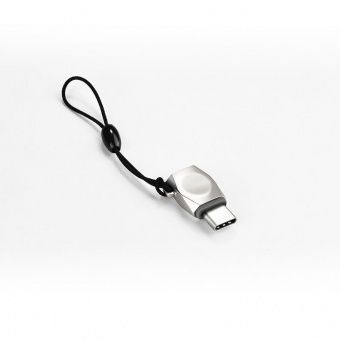 Адаптер Hoco UA8 Адаптер  Type-c - micro USB цвет: серебристый
