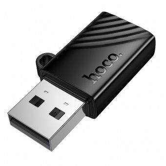 Картридер Hoco HB53 мини-размер (USB 2.0) цвет: чёрный
