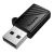 Картридер Hoco HB53 мини-размер (USB 2.0) цвет: чёрный