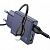 Сетевое зарядное устройство Hoco N45 (PD30W+QC3.+кабель Type-C -IP) цвет: титановый синий