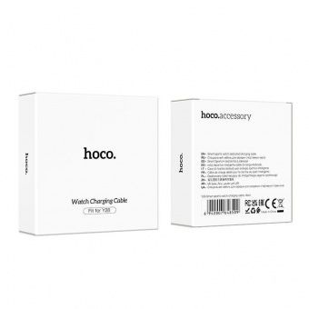 Зарядный кабель Hoco Y28 для смарт-часов цвет: Чёрный