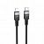 Дата-кабель Hoco X109 Type-C to IP (силиконовый, 60W, 3 м) цвет: Чёрный