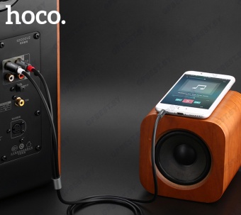 Акустический кабель Hoco UPA10 (1.5 м., 3.5 Jack(M) - 2xRCA(M))