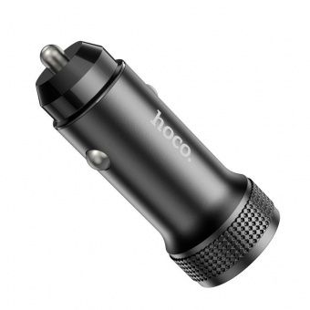 Автомобильное ЗУ Hoco Z49B (PD20W+18W QC3.0) цвет: Чёрный