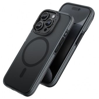 Чехол Hoco AS2 для iP15 Pro магнитный,противоударный цвет: Чёрный