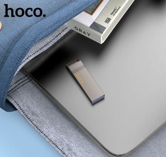 USB флэш-диск Hoco 64Gb UD13 USB 3.2 цвет: металлик