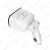 Автомобильное ЗУ Hoco Z28  (2USB: 3.5A, дисплей, 2 прикуривателя)