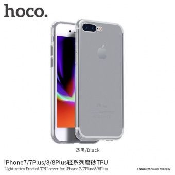Чехол HOCO Light для iP 7 Plus/8 Plus цвет: Чёрный
