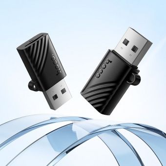 Картридер Hoco HB53 мини-размер (USB 2.0) цвет: чёрный