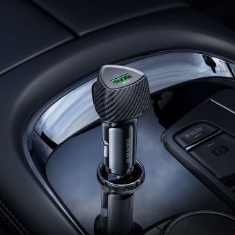 Автомобильное ЗУ Borofone BZ31 (1USB: QC3.0) цвет: Чёрный