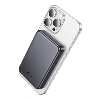 Внешний аккумулятор Hoco J160  5000 mAh (MagSafe) цвет: металлик    