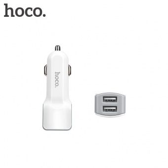 Автомобильное ЗУ Hoco Z23 двойной порт (2USB: 5V & 2.4 A)
