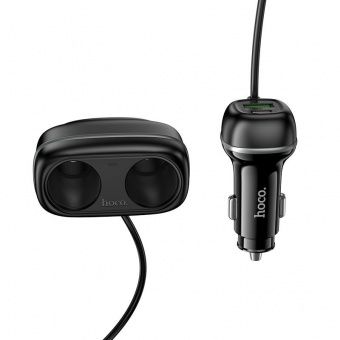 Автомобильное ЗУ Hoco Z59 (48W PD30W+QC3.0) цвет: Чёрный
