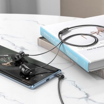 Наушники проводные Borofone BM84 цвет: Чёрный